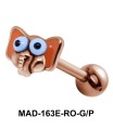 Elephant S316L Tongue Piercing MAD-163E